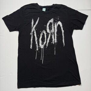 Vintage Korn Pacific Shirt Mens Large Black Still A Freak Graphic Tee Rock Band